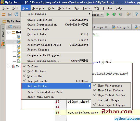 图片[5]-Python开发工具PyCharm个性化设置备份-爱站