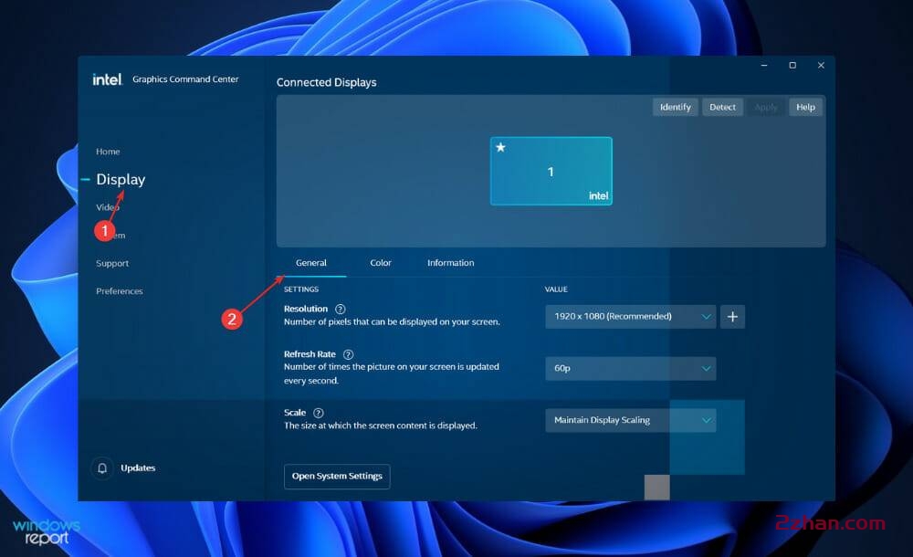 图片[3]-Win11自定义分辨率不起作用怎么办? 修复win11不能自定义分辨率的办法-爱站