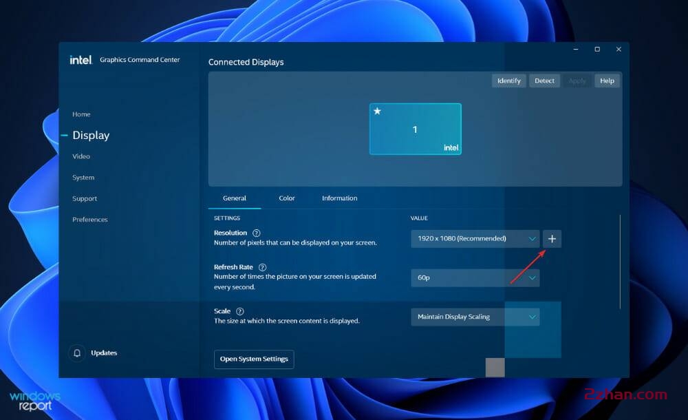 图片[4]-Win11自定义分辨率不起作用怎么办? 修复win11不能自定义分辨率的办法-爱站